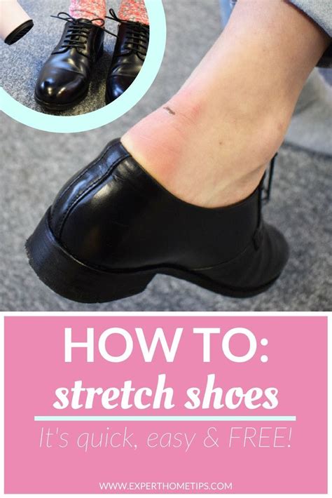 stretching shoes that are too tight